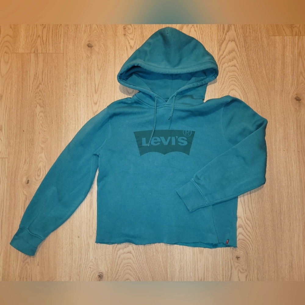 Levi's Blue Hoodie with Logo